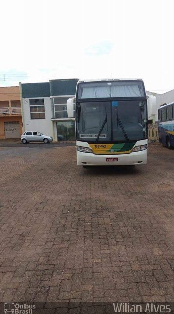 Empresa Gontijo de Transportes 11540 na cidade de Monte Carmelo, Minas Gerais, Brasil, por Wilian Alves. Número da foto: #4766703.