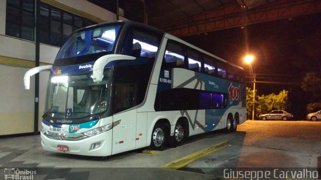 Auto Viação 1001 RJ 108.401 na cidade de Nova Friburgo, Rio de Janeiro, Brasil, por Giuseppe Carvalho. Número da foto: #4767471.