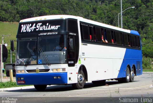 WNA Turismo e Fretamento 12400 na cidade de Viana, Espírito Santo, Brasil, por Saimom  Lima. ID da foto: 4767899.