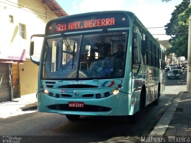 Aliança Transportes Urbanos 21606 na cidade de Fortaleza, Ceará, Brasil, por Matheus Lima Teixeira. Número da foto: #4766698.