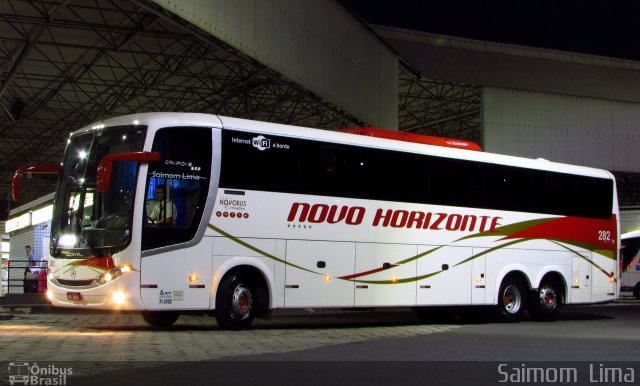 Viação Novo Horizonte 282 na cidade de Vitória, Espírito Santo, Brasil, por Saimom  Lima. Número da foto: #4770555.