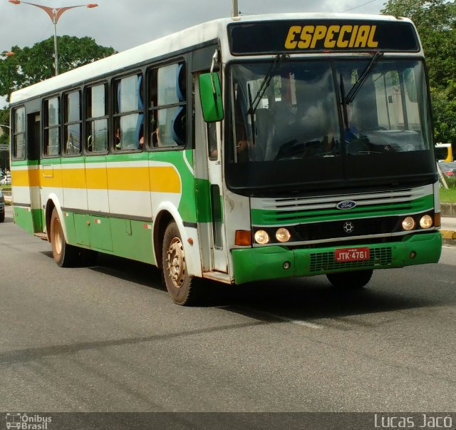 Ônibus Particulares JTK4761 na cidade de Belém, Pará, Brasil, por Lucas Jacó. Número da foto: #4771098.