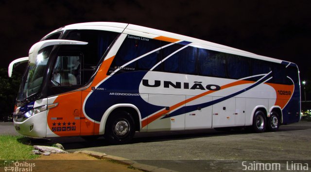Expresso União 10259 na cidade de Vitória, Espírito Santo, Brasil, por Saimom  Lima. Número da foto: #4770383.