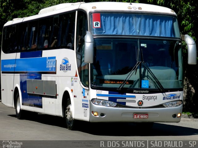 Auto Viação Bragança 6007 na cidade de São Paulo, São Paulo, Brasil, por Rafael Santos. ID da foto: 4771377.