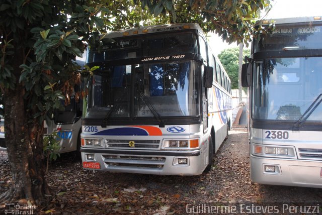 Expresso Nordeste 2205 na cidade de Campo Mourão, Paraná, Brasil, por Guilherme Esteves Peruzzi. Número da foto: #4769257.