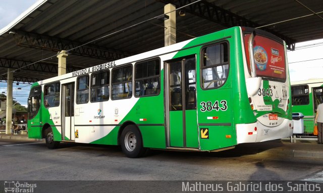 VB Transportes e Turismo 3843 na cidade de Campinas, São Paulo, Brasil, por Matheus Gabriel dos Santos. Número da foto: #4768836.