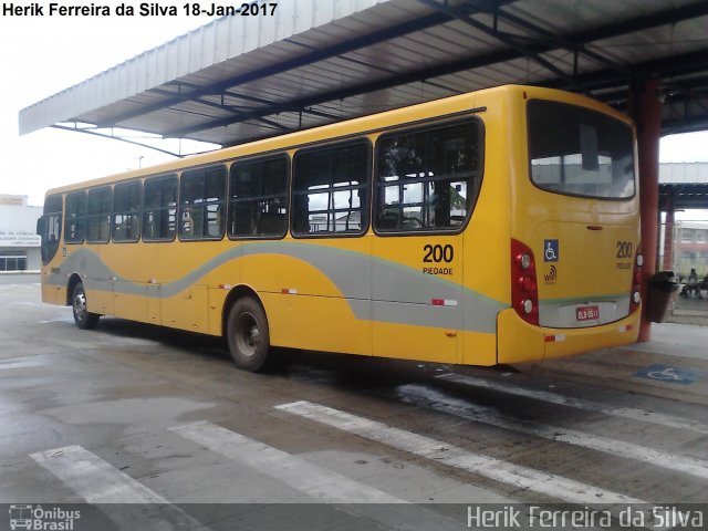 Transportes Coletivos Nossa Senhora da Piedade 200 na cidade de Campo Largo, Paraná, Brasil, por Herik Ferreira da Silva. ID da foto: 4772111.