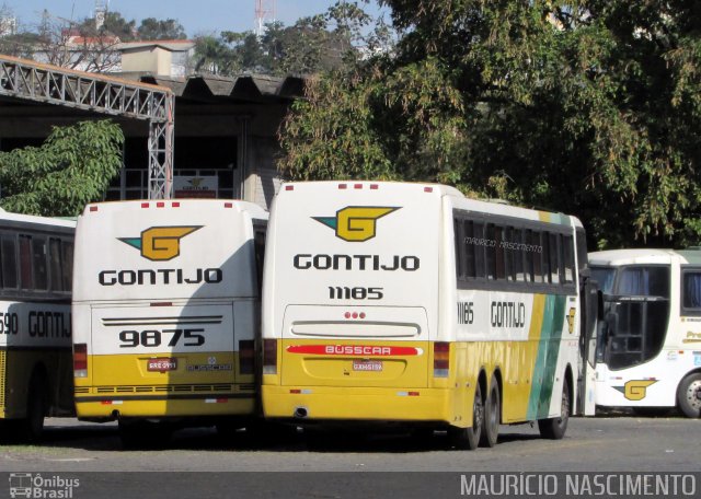 Empresa Gontijo de Transportes 11185 na cidade de Belo Horizonte, Minas Gerais, Brasil, por Maurício Nascimento. ID da foto: 4773373.