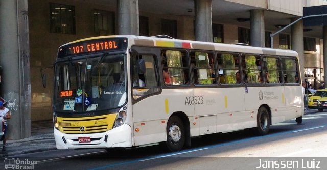 Erig Transportes > Gire Transportes A63523 na cidade de Rio de Janeiro, Rio de Janeiro, Brasil, por Janssen Luiz Pereira de Arruda. ID da foto: 4773020.