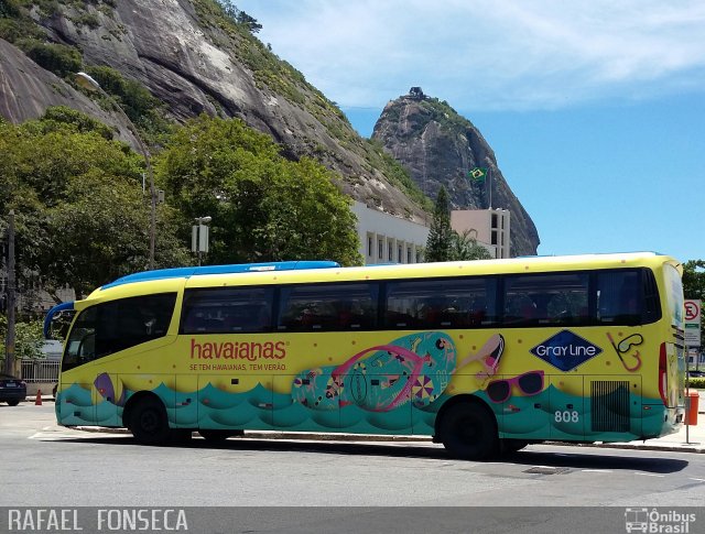 Gray Line Tours 808 na cidade de Rio de Janeiro, Rio de Janeiro, Brasil, por RAFAEL  JUNIO FONSECA. Número da foto: #4773687.
