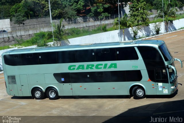 Viação Garcia 7126 na cidade de Maringá, Paraná, Brasil, por José Melo. Número da foto: #4728319.