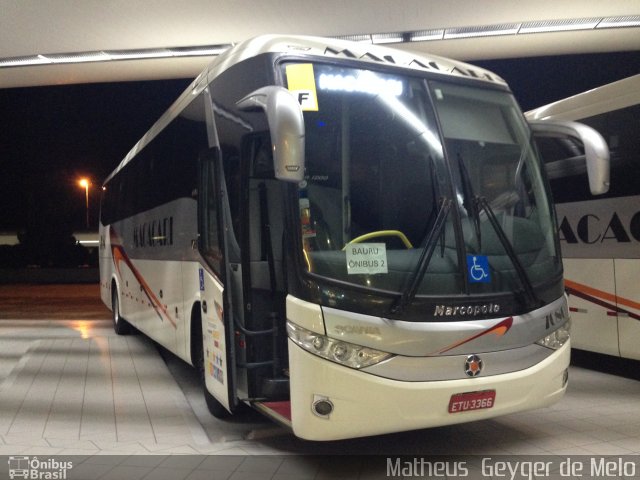 Auto Ônibus Macacari 7080 na cidade de Pardinho, São Paulo, Brasil, por Matheus  Geyger de Melo. Número da foto: #4728706.