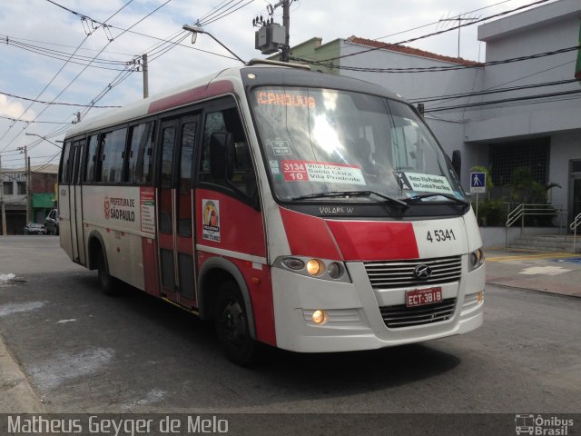 Transcooper > Norte Buss 4 5341 na cidade de São Paulo, São Paulo, Brasil, por Matheus  Geyger de Melo. Número da foto: #4728664.