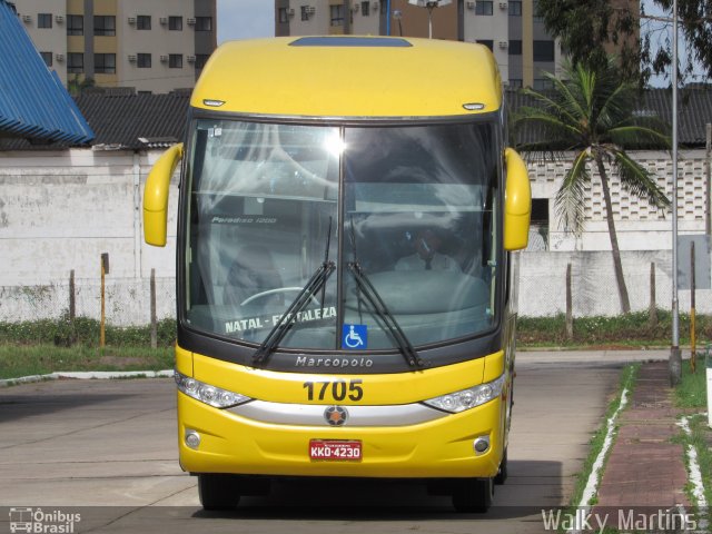 Viação Nordeste 1705 na cidade de Natal, Rio Grande do Norte, Brasil, por Walky Martins Nascimento. Número da foto: #4729302.