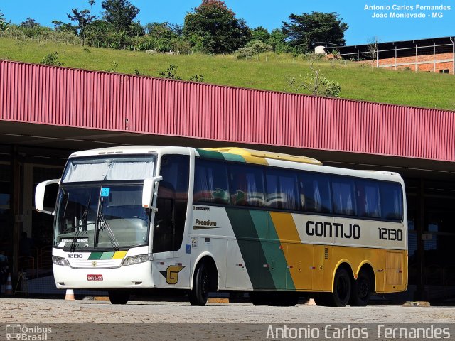 Empresa Gontijo de Transportes 12130 na cidade de João Monlevade, Minas Gerais, Brasil, por Antonio Carlos Fernandes. ID da foto: 4728843.