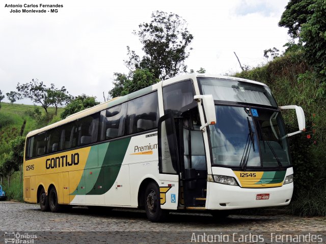 Empresa Gontijo de Transportes 12545 na cidade de João Monlevade, Minas Gerais, Brasil, por Antonio Carlos Fernandes. Número da foto: #4728862.