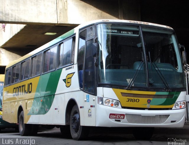 Empresa Gontijo de Transportes 3180 na cidade de Belo Horizonte, Minas Gerais, Brasil, por Luís Carlos Santinne Araújo. ID da foto: 4729815.