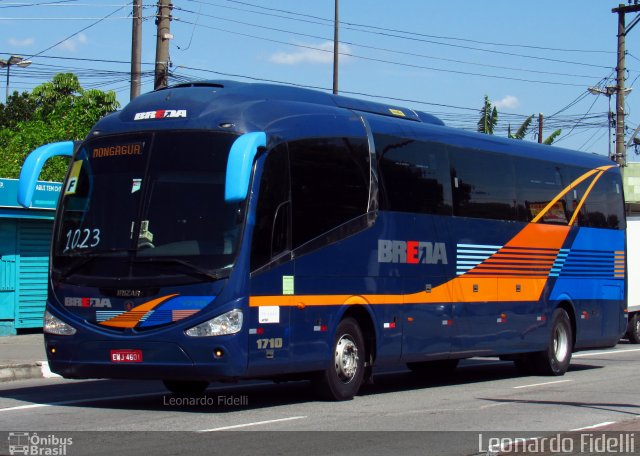 Breda Transportes e Serviços 1710 na cidade de São Paulo, São Paulo, Brasil, por Leonardo Fidelli. ID da foto: 4728357.