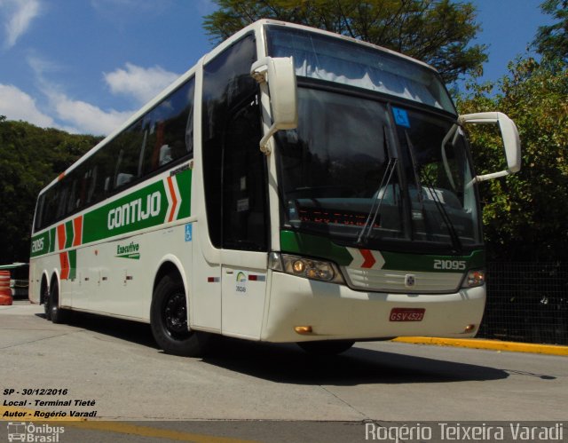 Empresa Gontijo de Transportes 21095 na cidade de São Paulo, São Paulo, Brasil, por Rogério Teixeira Varadi. Número da foto: #4728283.
