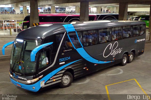Empresa de Ônibus Nossa Senhora da Penha 52004 na cidade de Curitiba, Paraná, Brasil, por Diego Lip. Número da foto: #4729750.