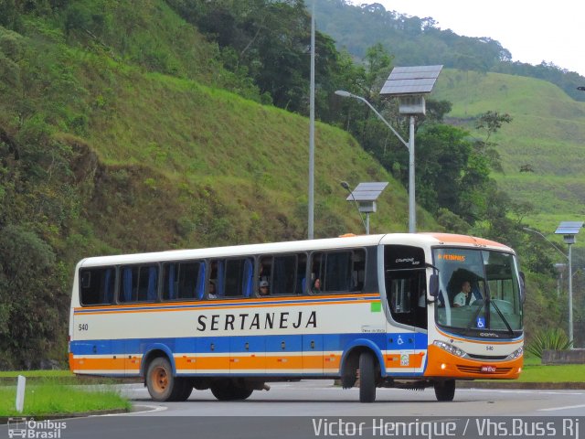 Viação Sertaneja 540 na cidade de Petrópolis, Rio de Janeiro, Brasil, por Victor Henrique. Número da foto: #4774501.