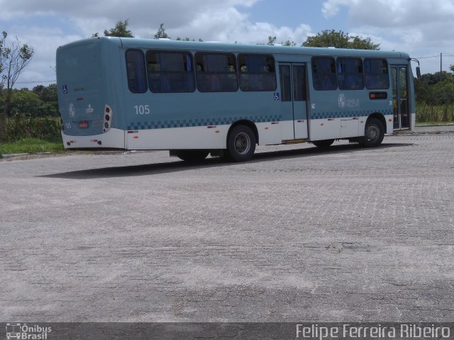 Empresa Auto Viação Santa Rosa 105 na cidade de Pelotas, Rio Grande do Sul, Brasil, por Felipe Ferreira Ribeiro. Número da foto: #4774356.