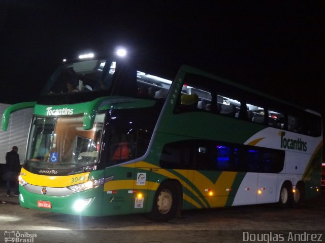 Tocantins Transportes e Turismo 3049 na cidade de Jaraguá, Goiás, Brasil, por Douglas Andrez. Número da foto: #4774825.