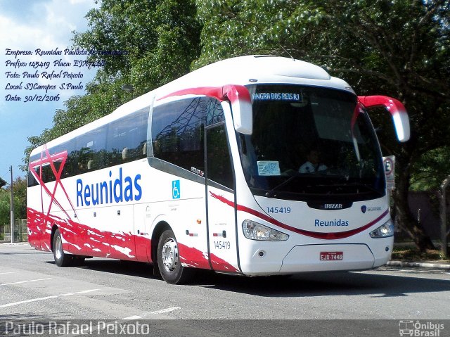 Empresa Reunidas Paulista de Transportes 145419 na cidade de São José dos Campos, São Paulo, Brasil, por Paulo Rafael Peixoto. Número da foto: #4775629.