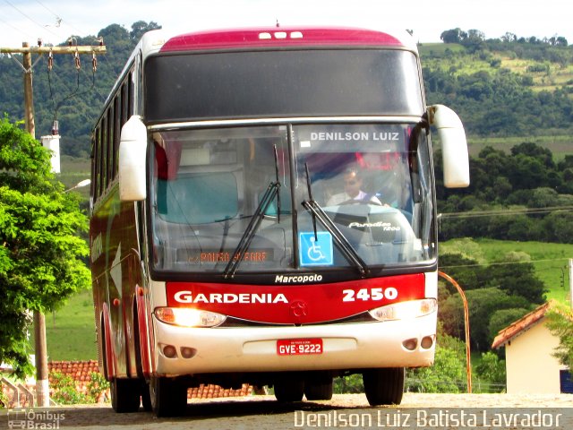 Expresso Gardenia 2450 na cidade de Cordislândia, Minas Gerais, Brasil, por Denílson Luiz Batista Lavrador . ID da foto: 4774859.