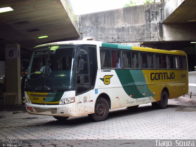 Empresa Gontijo de Transportes 3180 na cidade de Belo Horizonte, Minas Gerais, Brasil, por Tiago Wenceslau de Souza. ID da foto: 4775728.