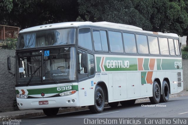 Empresa Gontijo de Transportes 6319 na cidade de Belo Horizonte, Minas Gerais, Brasil, por Charlestom Vinicius Carvalho Silva. Número da foto: #4774625.