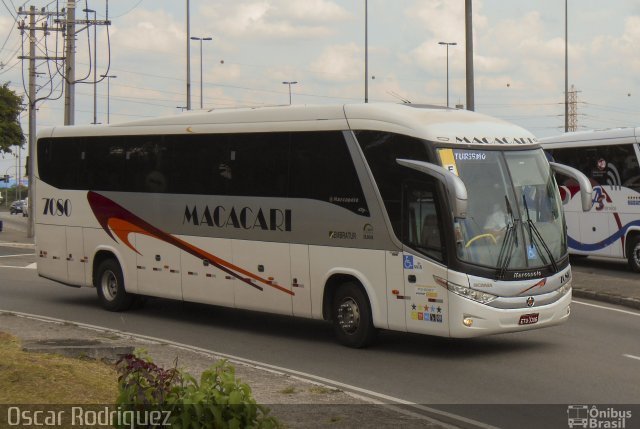 Auto Ônibus Macacari 7080 na cidade de São Paulo, São Paulo, Brasil, por Oscar Rodriguez . Número da foto: #4775410.