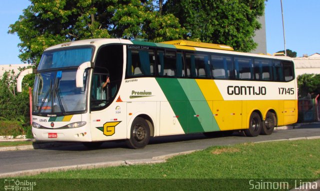 Empresa Gontijo de Transportes 17145 na cidade de Vitória, Espírito Santo, Brasil, por Saimom  Lima. Número da foto: #4778073.