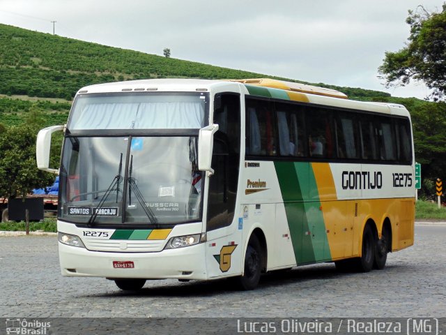 Empresa Gontijo de Transportes 12275 na cidade de Manhuaçu, Minas Gerais, Brasil, por Lucas Oliveira. ID da foto: 4777758.