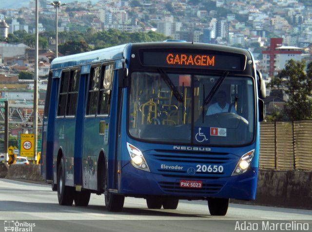 Coletivos Boa Vista 20650 na cidade de Belo Horizonte, Minas Gerais, Brasil, por Adão Raimundo Marcelino. ID da foto: 4778231.