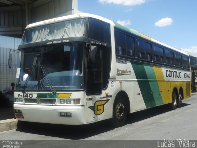 Empresa Gontijo de Transportes 15140 na cidade de Belo Horizonte, Minas Gerais, Brasil, por Lucas Vieira. ID da foto: 4777739.