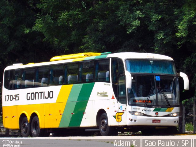 Empresa Gontijo de Transportes 17045 na cidade de São Paulo, São Paulo, Brasil, por Adam Xavier Rodrigues Lima. ID da foto: 4776893.