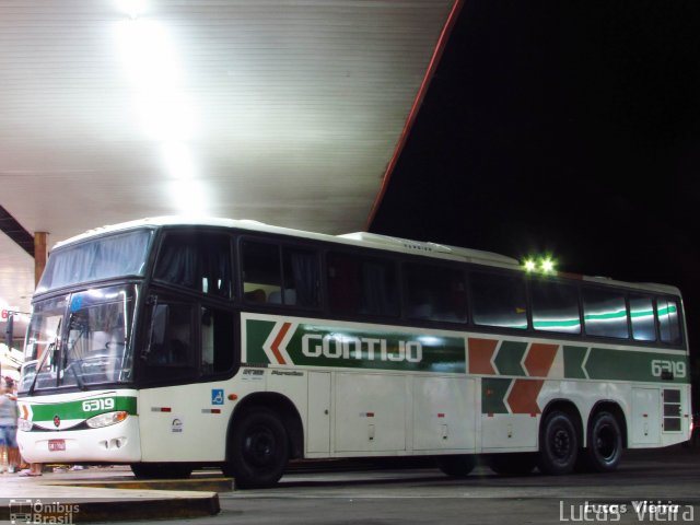 Empresa Gontijo de Transportes 6319 na cidade de João Monlevade, Minas Gerais, Brasil, por Lucas Vieira. Número da foto: #4779905.