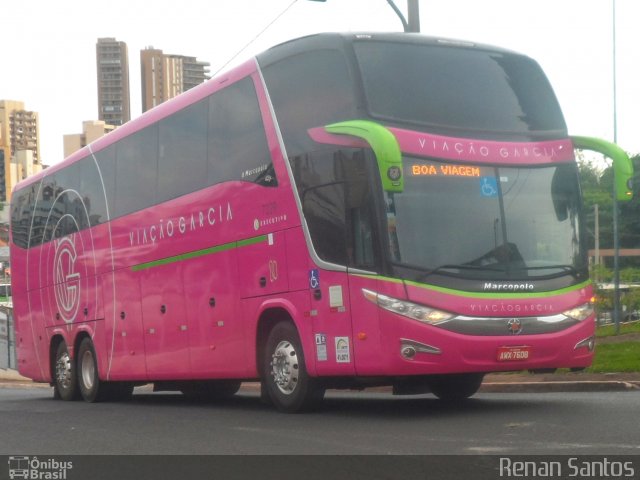 Viação Garcia 7229 na cidade de Ribeirão Preto, São Paulo, Brasil, por Renan Santos. Número da foto: #4779598.