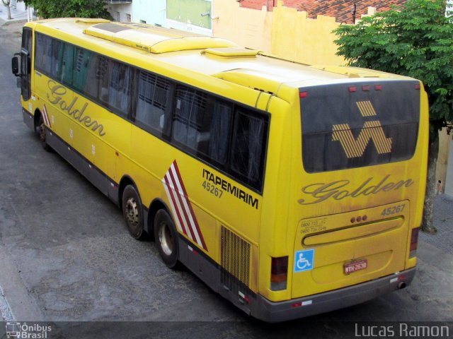 Viação Itapemirim 45267 na cidade de Serra Talhada, Pernambuco, Brasil, por Lucas Ramon. Número da foto: #4779293.