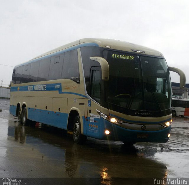 Viação Novo Horizonte 1025311 na cidade de Goiânia, Goiás, Brasil, por Yuri Martins. ID da foto: 4783268.