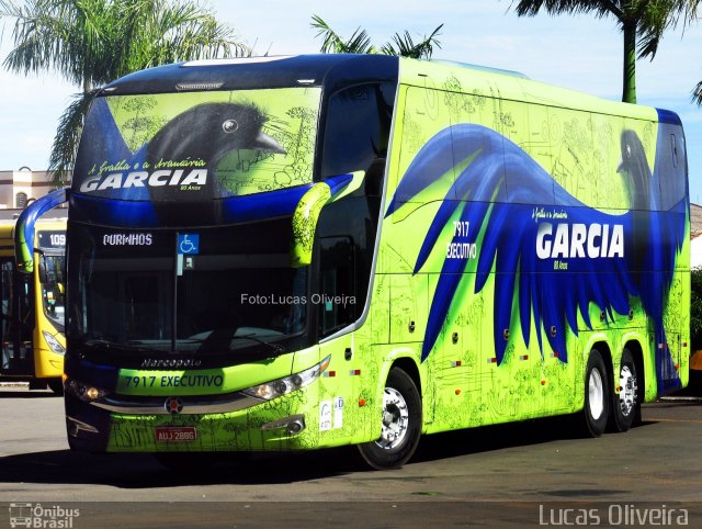 Viação Garcia 7917 na cidade de Londrina, Paraná, Brasil, por Lucas Oliveira . Número da foto: #4781553.