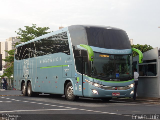 Viação Garcia 16894 na cidade de Ribeirão Preto, São Paulo, Brasil, por Erwin  Luiz. ID da foto: 4782898.