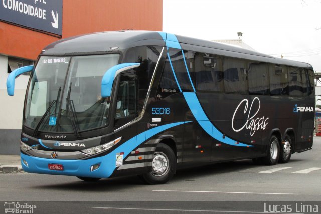 Empresa de Ônibus Nossa Senhora da Penha 53016 na cidade de Rio de Janeiro, Rio de Janeiro, Brasil, por Lucas Lima. Número da foto: #4782421.