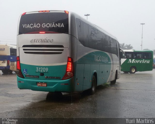 Viação Goiânia 31209 na cidade de Goiânia, Goiás, Brasil, por Yuri Martins. Número da foto: #4783286.