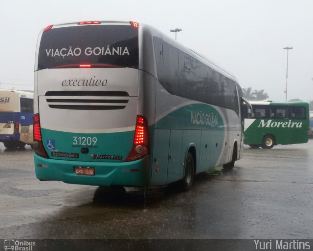 Viação Goiânia 31209 na cidade de Goiânia, Goiás, Brasil, por Yuri Martins. ID da foto: 4783286.