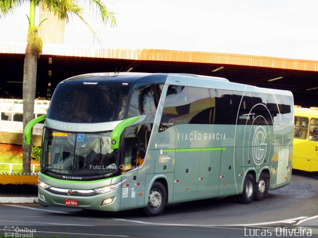 Viação Garcia 7077 na cidade de Londrina, Paraná, Brasil, por Lucas Oliveira . Número da foto: #4782177.