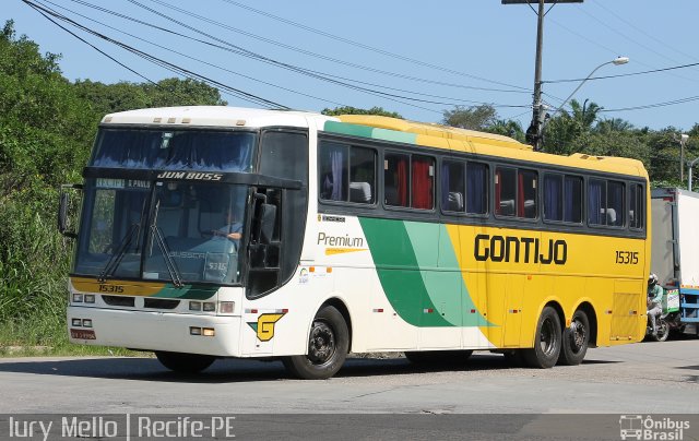 Empresa Gontijo de Transportes 15315 na cidade de Recife, Pernambuco, Brasil, por Iury  Mello. Número da foto: #4783539.