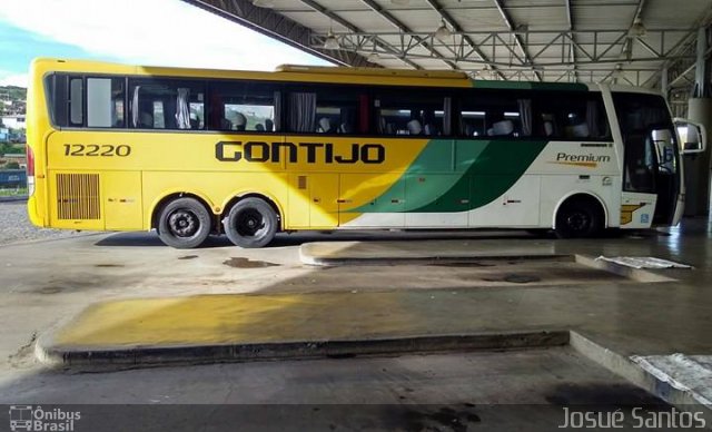 Empresa Gontijo de Transportes 12220 na cidade de João Monlevade, Minas Gerais, Brasil, por Josué Santos. ID da foto: 4781902.