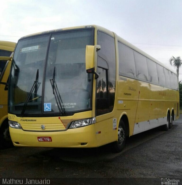 Viação Itapemirim 45617 na cidade de Anápolis, Goiás, Brasil, por Matheus Januario. Número da foto: #4782916.